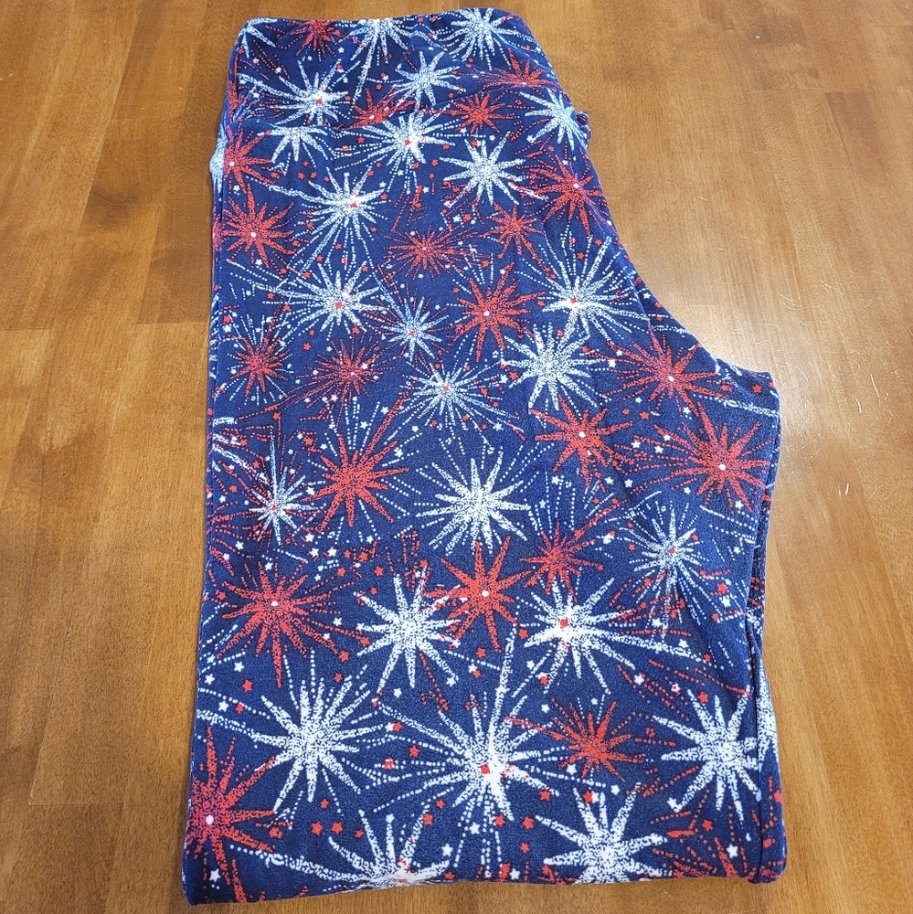 Lularoe TC Americana leggings
